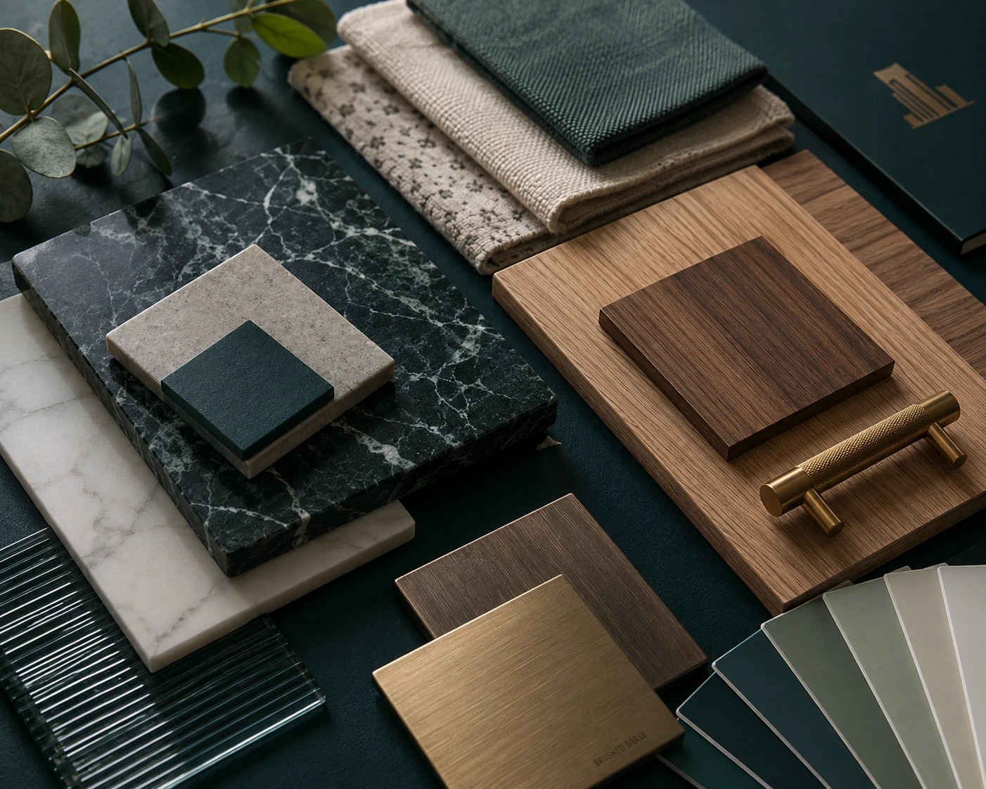 Material and finish selection